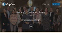 Desktop Screenshot of capdev.com
