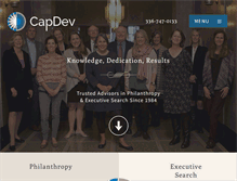 Tablet Screenshot of capdev.com